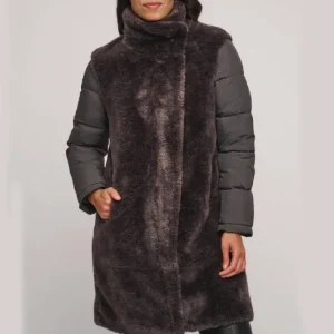 Rino Pelle Chaquetas Y Abrigos<Abrigo Rino&Pelle Rouke Plomo