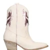 Mujer Exe Cowboy | Botas Y Botines<Botín Cesar-710 Offwhite