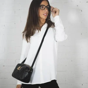 Laia Laffaure Partes De Arriba<Camisa Básica Blanca