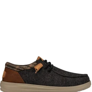Hombre HeyDude Mocasines<Mocasín Wally Grip Wool Charcoal
