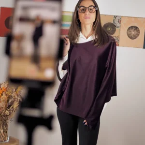 Laia Laffaure Pañuelos Y Bufandas | Partes De Arriba<Poncho Terciopelo