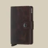Secrid Wallet Monederos Y Tarjeteros<Secrid Miniwallet Marron oscuro