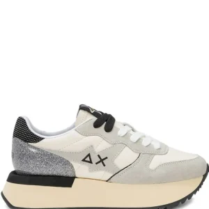 Mujer AX-Sun Zapatillas Deportivas<Zapatillas AX Sun68 Z44219 Big Stargirl Bag Silver White