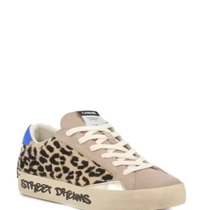 Mujer Crime London Zapatillas Deportivas<Zapatillas Distressed Black Cheetah