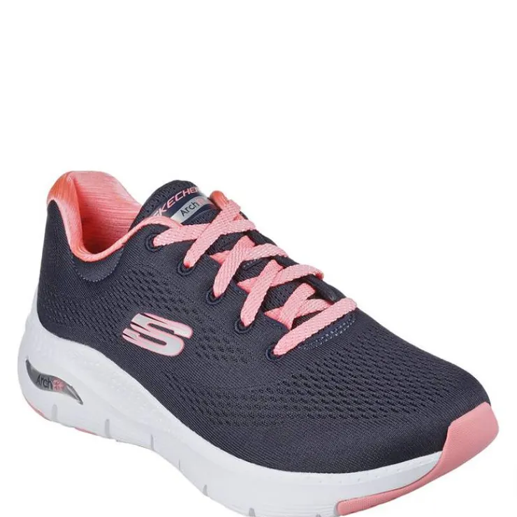 zapatillas_skechers_arch__1-1.webp Mujer Skechers Zapatos De Confort | Zapatillas Deportivas<Zapatillas Arch Fit – Big Appeal Navy/Coral