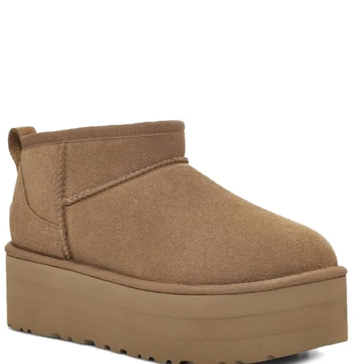 bota_ugg_classic_ultra_mi_1.webp Mujer Ugg Botas Y Botines<Bota Classic Ultra Mini Plataforma Chestnut