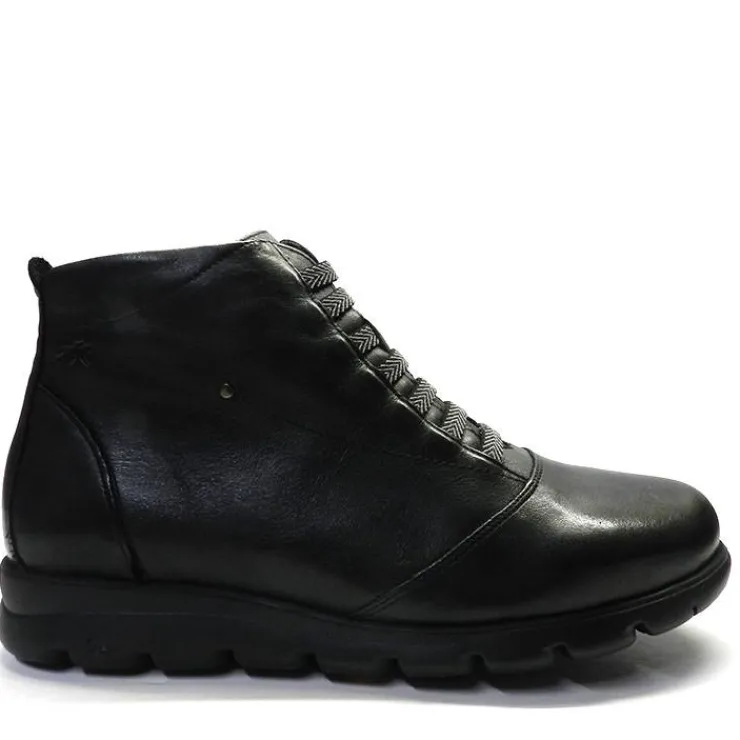 botn_fluchos_susan_negro_0.webp Mujer Fluchos Zapatos De Confort | Botas Y Botines<Botín Susan