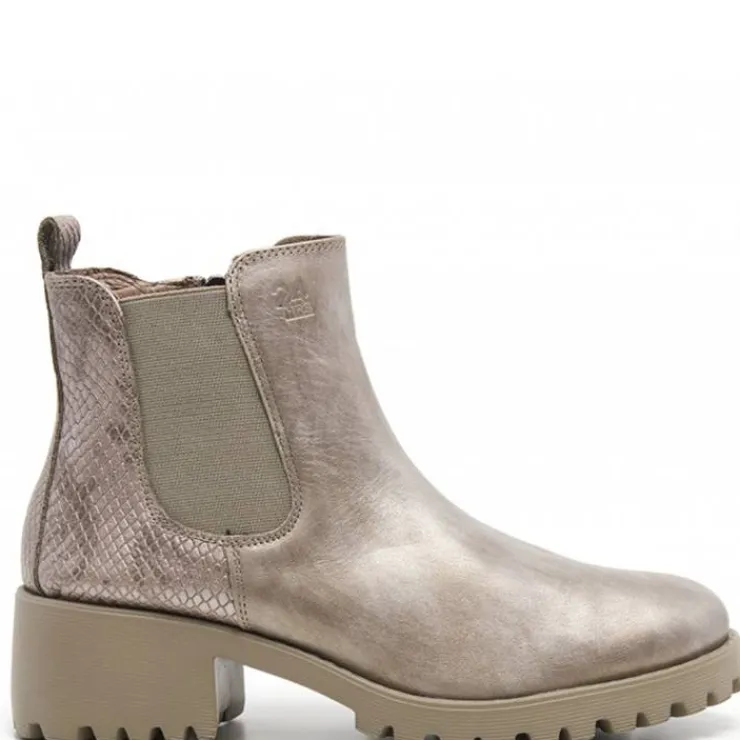 botn_h__taupe_0.webp Mujer 24 Horas Zapatos De Confort | Botas Y Botines<Botín 24H 26234
