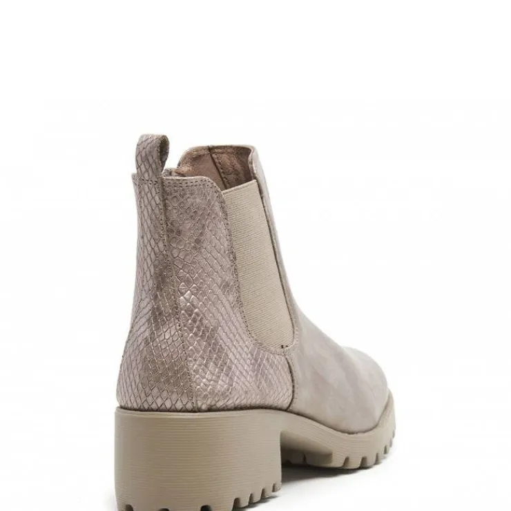 botn_h__taupe_1.webp Mujer 24 Horas Zapatos De Confort | Botas Y Botines<Botín 24H 26234